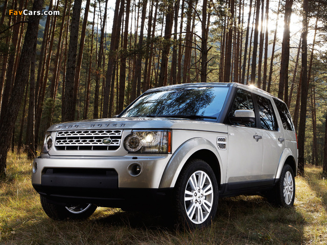 Land Rover Discovery 4 3.0 TDV6 UK-spec 2009 images (640 x 480)