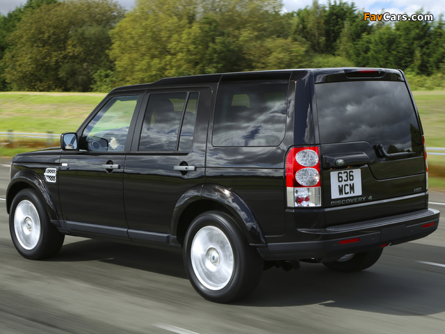Land Rover Discovery 4 SDV6 HSE 2009–13 images (640 x 480)