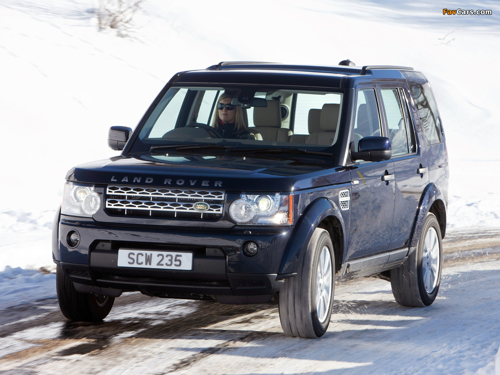 Land Rover Discovery 4 3.0 TDV6 UK-spec 2009 wallpapers (1024 x 768)