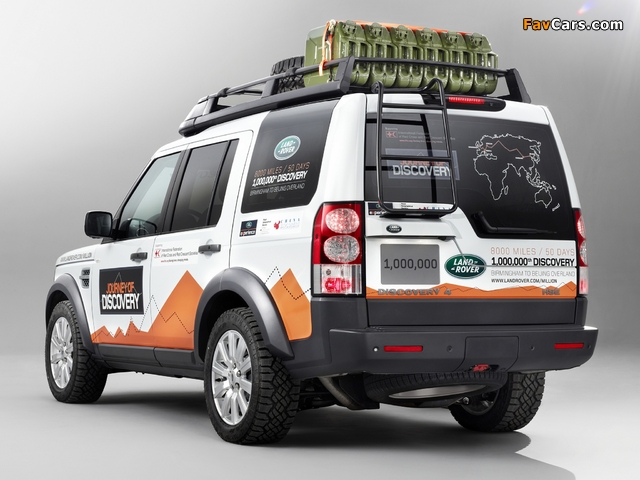Land Rover Discovery 4 Expedition Vehicle 2012 images (640 x 480)