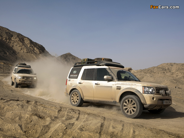 Land Rover Discovery 4 Expedition Vehicle 2012 pictures (640 x 480)