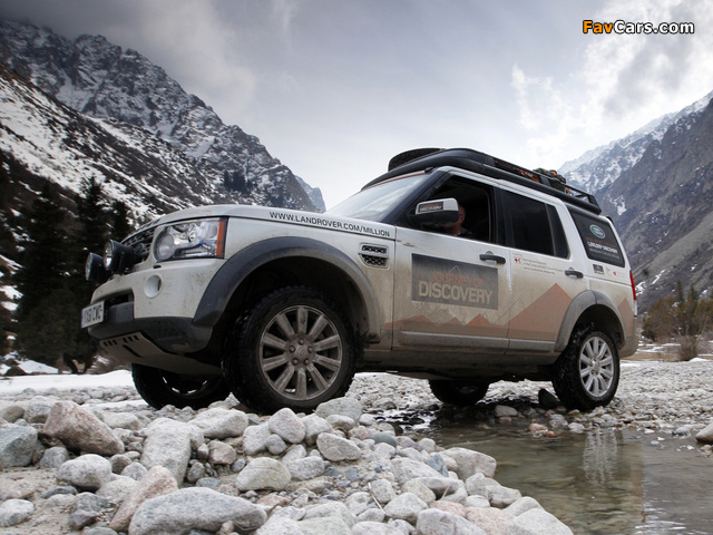 Land Rover Discovery 4 Expedition Vehicle 2012 pictures (640 x 480)