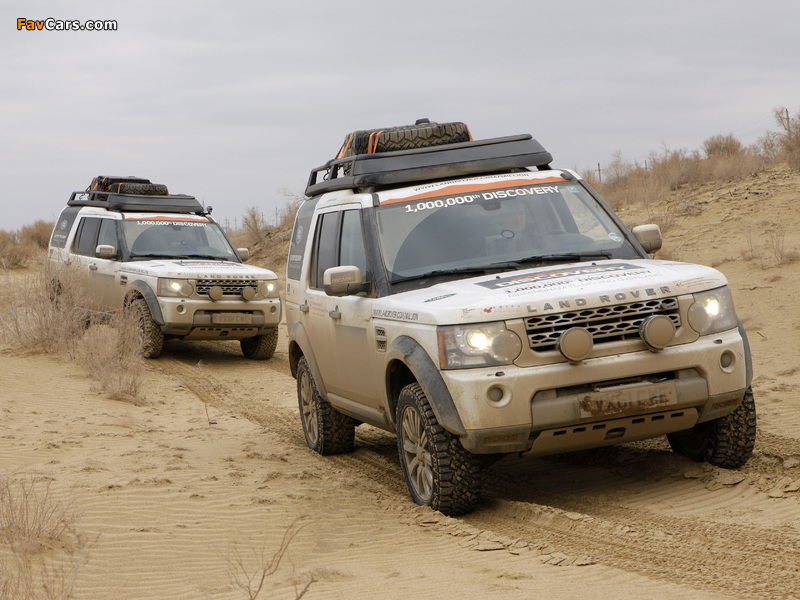 Land Rover Discovery 4 Expedition Vehicle 2012 wallpapers (800 x 600)