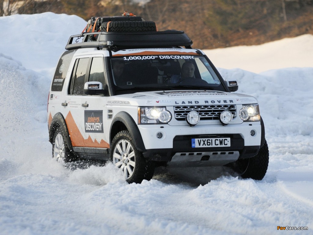 Land Rover Discovery 4 Expedition Vehicle 2012 wallpapers (1024 x 768)