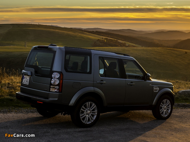 Land Rover Discovery 4 SCV6 HSE 2013 images (640 x 480)