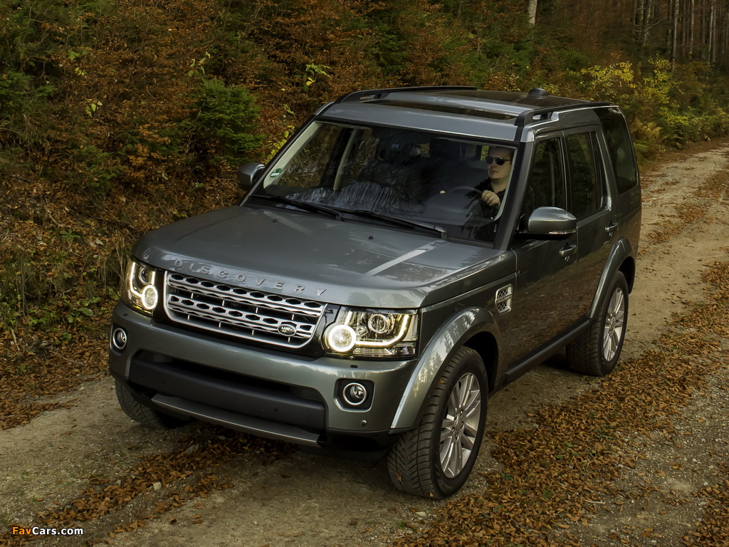 Land Rover Discovery 4 SCV6 HSE 2013 photos (1024 x 768)