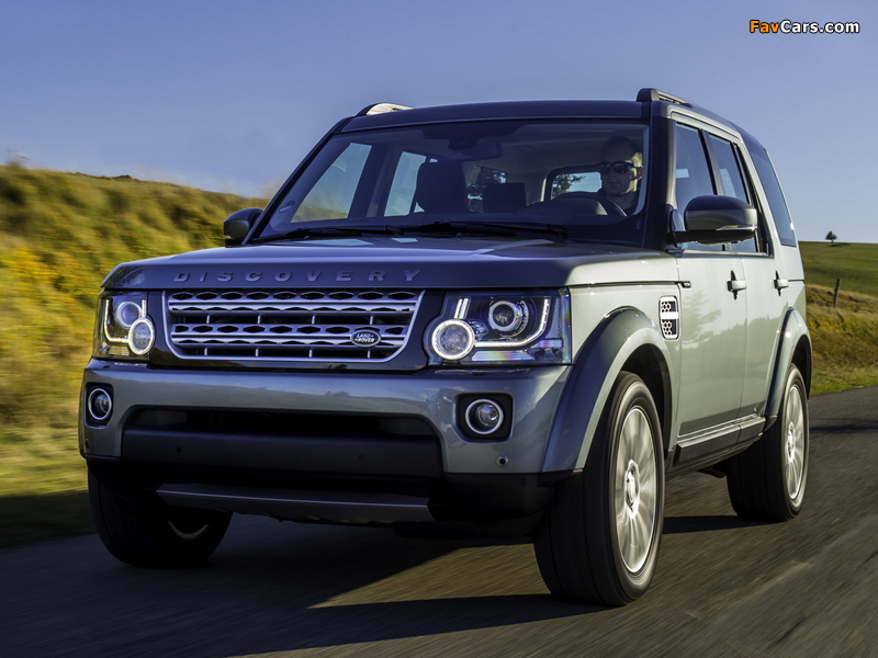 Land Rover Discovery 4 SCV6 HSE 2013 wallpapers (800 x 600)