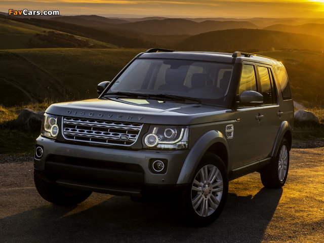 Land Rover Discovery 4 SCV6 HSE 2013 wallpapers (640 x 480)