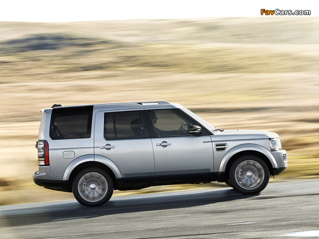 Land Rover Discovery 4 XXV Special Edition 2014 photos (640 x 480)