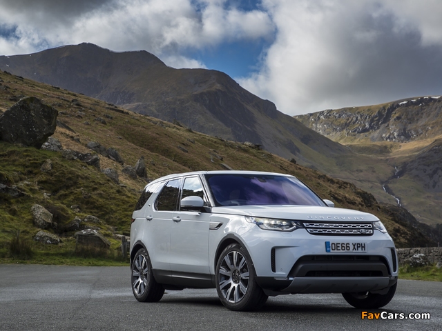 Land Rover Discovery HSE Td6 UK-spec 2017 images (640 x 480)