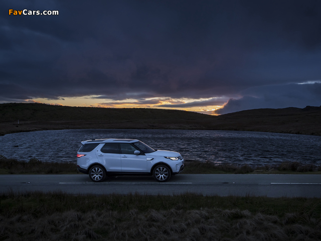 Land Rover Discovery HSE Td6 UK-spec 2017 wallpapers (640 x 480)