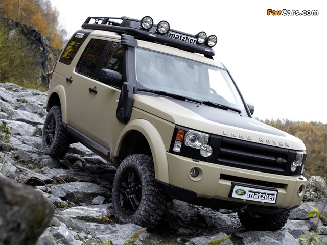 Matzker Land Rover Discovery 3 pictures (640 x 480)