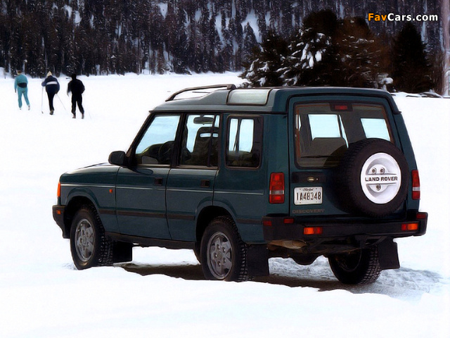 Land Rover Discovery 5-door US-spec 1994–97 pictures (640 x 480)