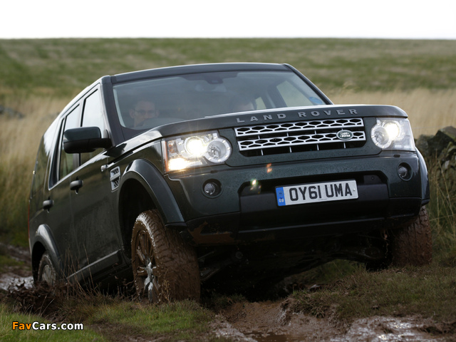 Land Rover Discovery 4 SDV6 HSE UK-spec 2009 wallpapers (640 x 480)