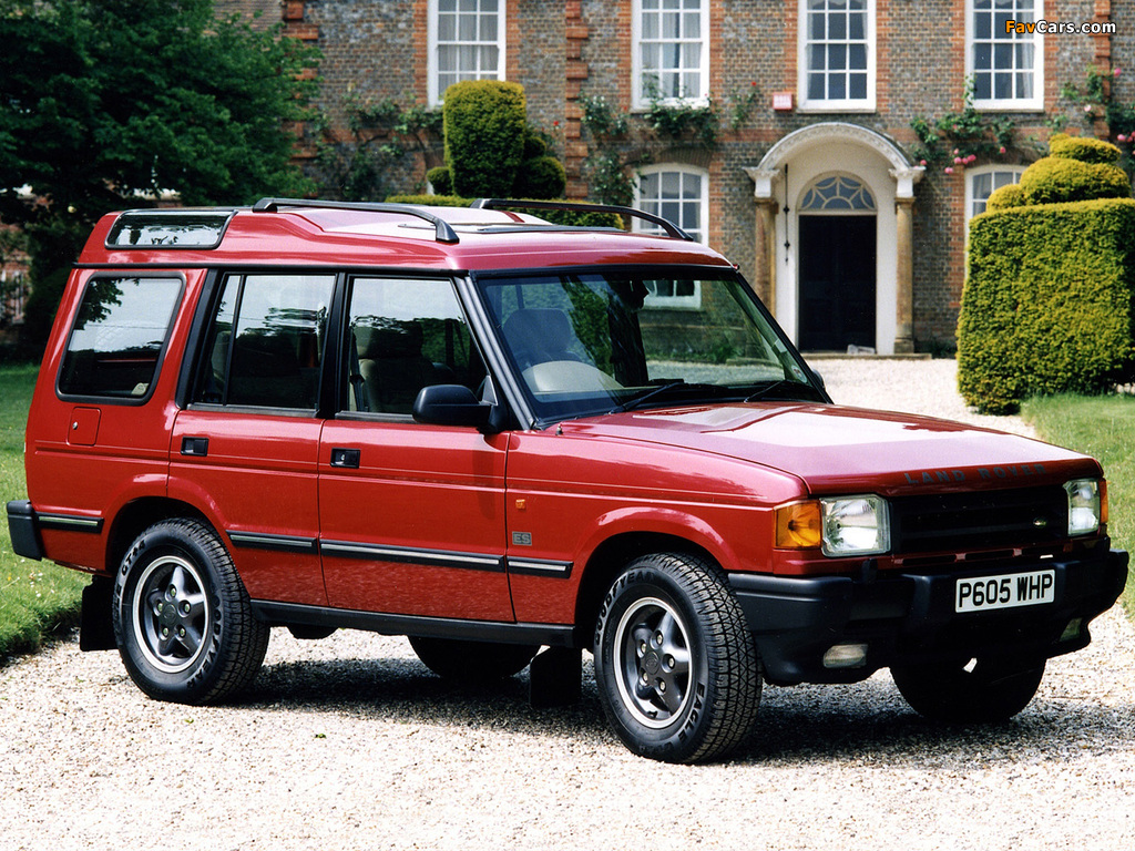 Photos of Land Rover Discovery 5-door 1994–97 (1024 x 768)