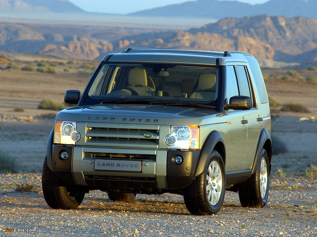 Photos of Land Rover Discovery 3 ZA-spec 2005–08 (1024 x 768)