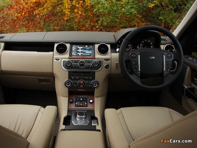 Photos of Land Rover Discovery 4 SDV6 HSE UK-spec 2009 (640 x 480)