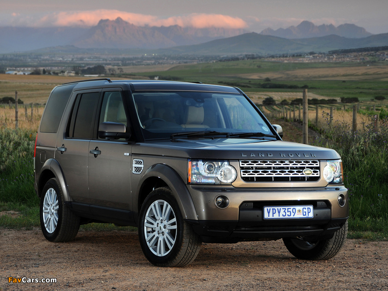 Photos of Land Rover Discovery 4 3.0 TDV6 ZA-spec 2009–13 (800 x 600)