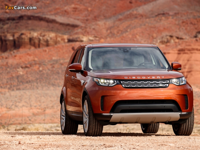 Photos of Land Rover Discovery HSE Td6 North America 2017 (640 x 480)