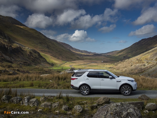 Photos of Land Rover Discovery HSE Td6 UK-spec 2017 (640 x 480)