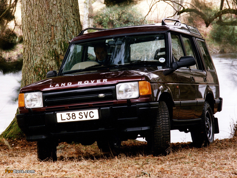 Photos of Land Rover Discovery 5-door 1994–97 (800 x 600)