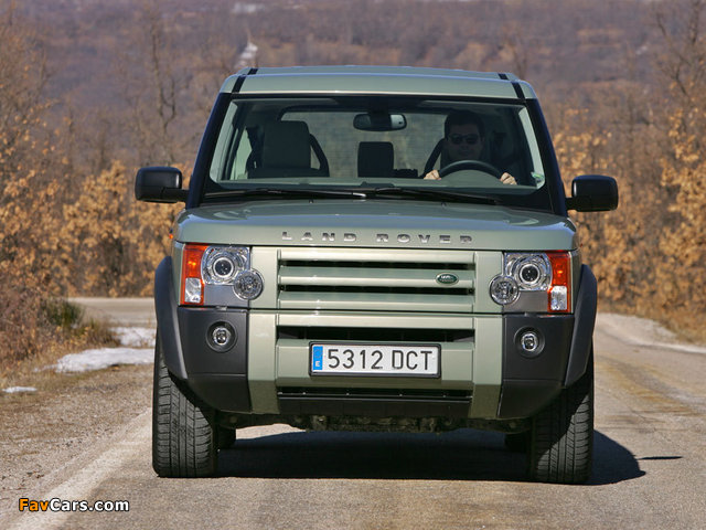 Photos of Land Rover Discovery 3 2005–08 (640 x 480)