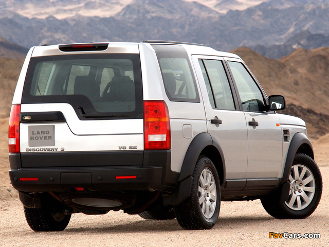 Pictures of Land Rover Discovery 3 ZA-spec 2005–08 (640 x 480)