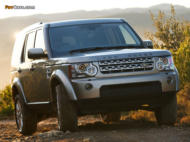 Pictures of Land Rover Discovery 4 3.0 TDV6 UK-spec 2009 (640 x 480)