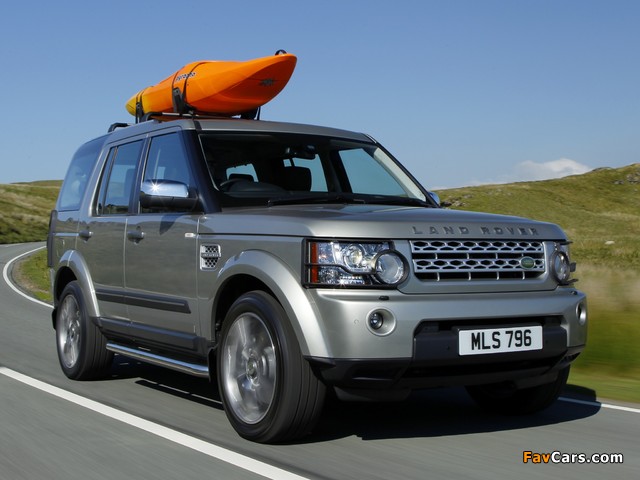 Land Rover Discovery 4 SDV6 HSE UK-spec 2009 wallpapers (640 x 480)