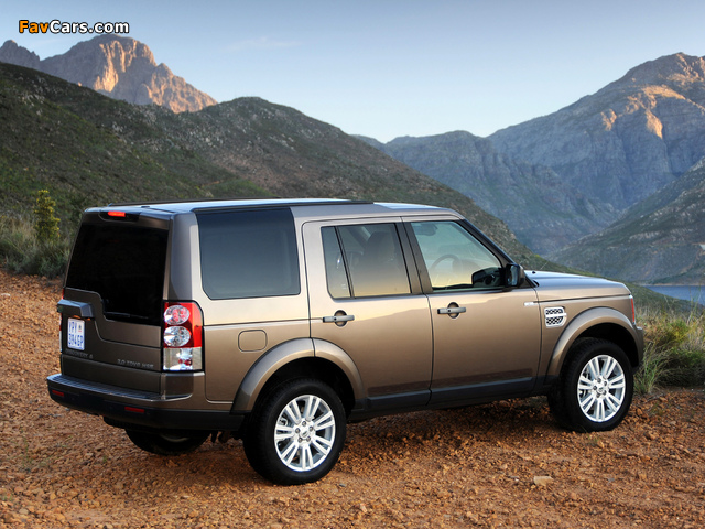 Land Rover Discovery 4 3.0 TDV6 ZA-spec 2009–13 wallpapers (640 x 480)