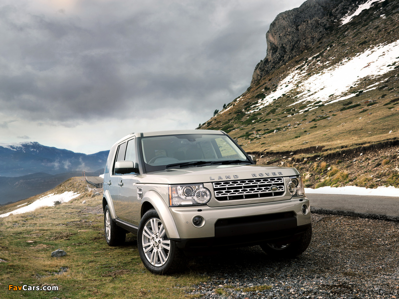 Land Rover Discovery 4 3.0 TDV6 UK-spec 2009 wallpapers (800 x 600)