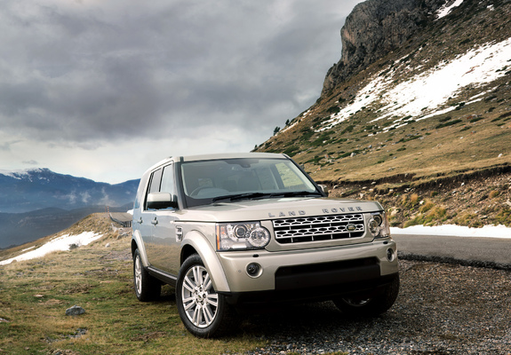 Land Rover Discovery 4 3.0 TDV6 UK-spec 2009 wallpapers
