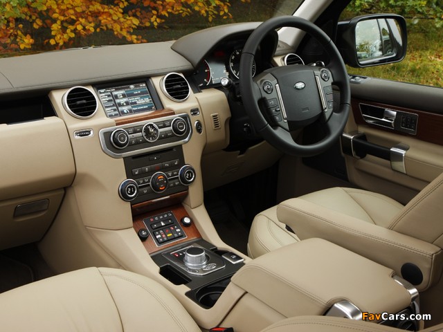 Land Rover Discovery 4 SDV6 HSE UK-spec 2009 wallpapers (640 x 480)