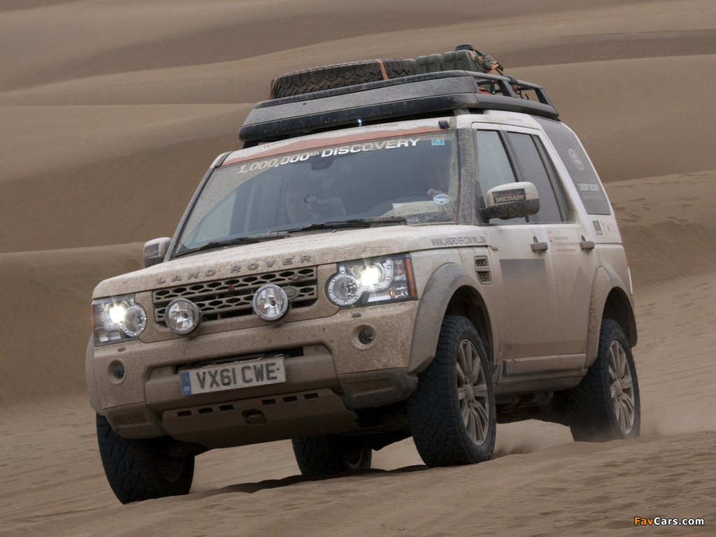 Land Rover Discovery 4 Expedition Vehicle 2012 wallpapers (1024 x 768)