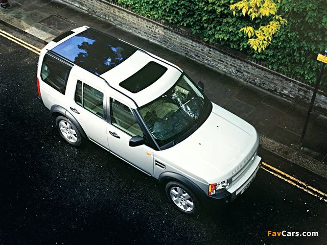 Land Rover Discovery 3 2005–08 wallpapers (640 x 480)