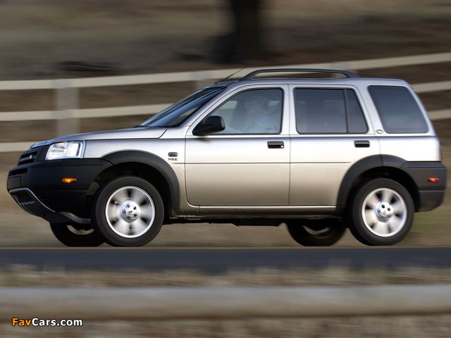 Images of Land Rover Freelander 5-door 1997–2002 (640 x 480)