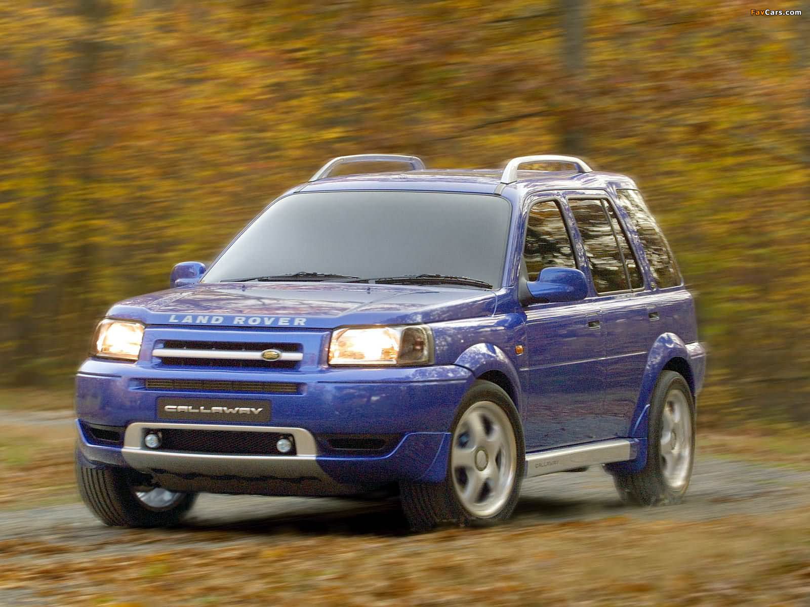 Images of Callaway Land Rover Freelander Supercharged 2001 (1600 x 1200)