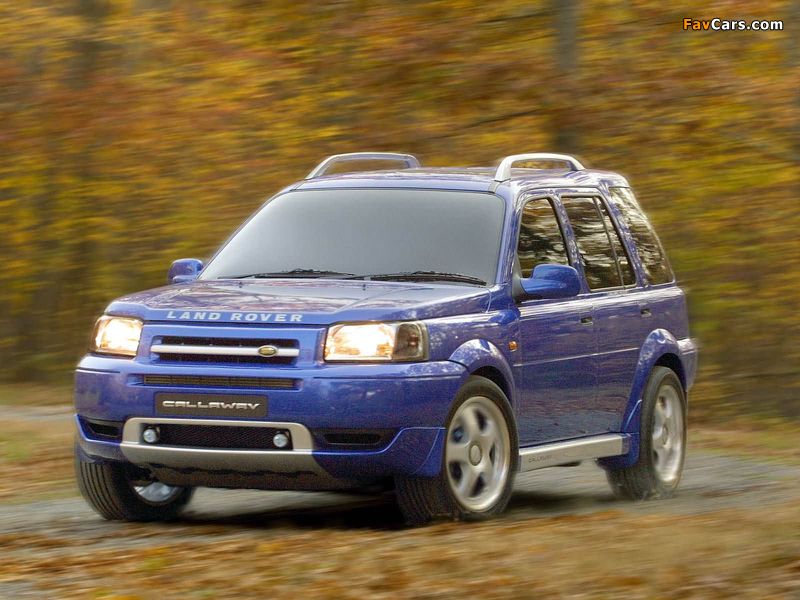 Images of Callaway Land Rover Freelander Supercharged 2001 (800 x 600)