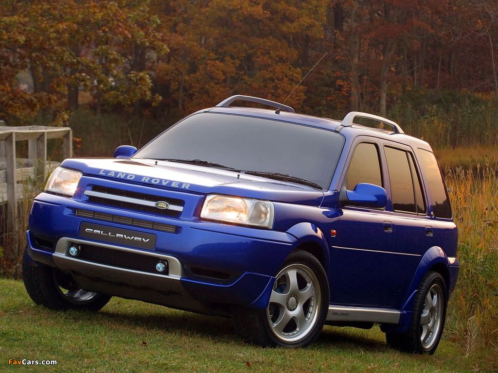 Images of Callaway Land Rover Freelander Supercharged 2001 (1024 x 768)