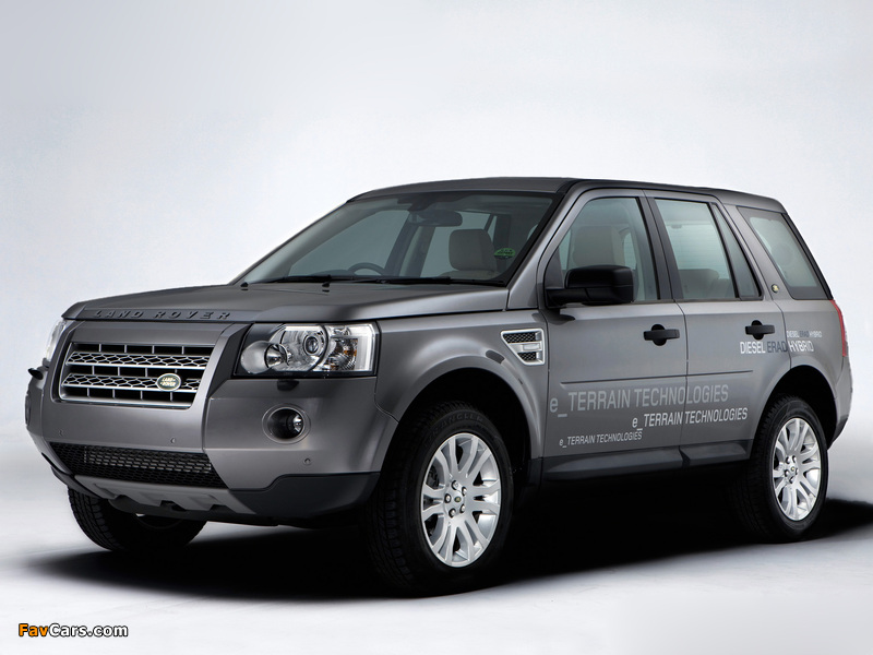 Images of Land Rover Diesel ERAD Hybrid Prototype 2008 (800 x 600)