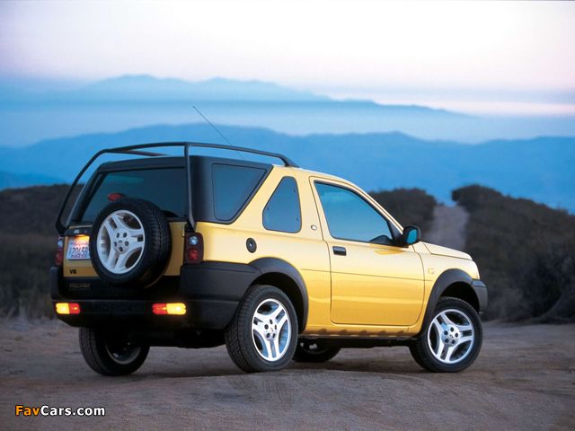 Land Rover Freelander 3-door 1997–2002 wallpapers (640 x 480)