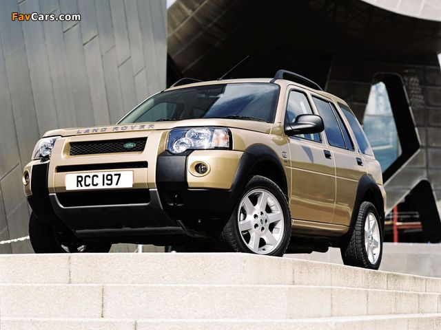 Land Rover Freelander 5-door 2003–06 photos (640 x 480)