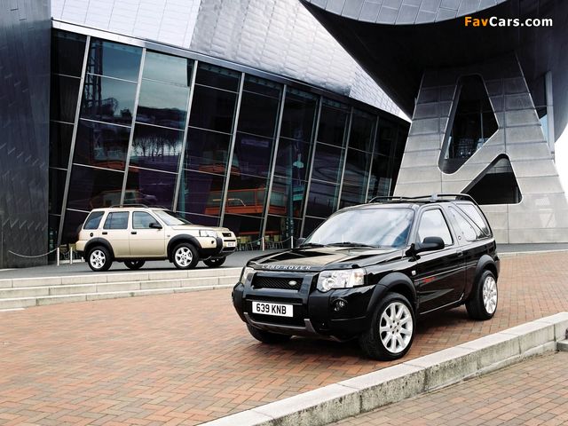 Land Rover Freelander 3-door 2003–06 wallpapers (640 x 480)