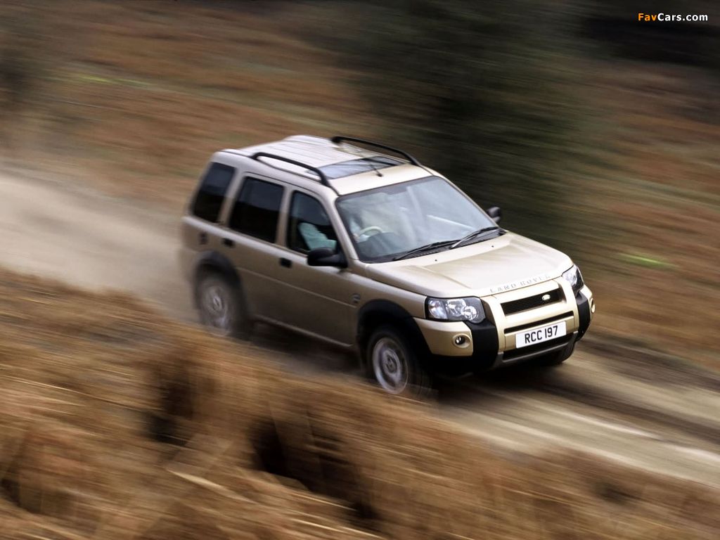 Land Rover Freelander 5-door 2003–06 wallpapers (1024 x 768)