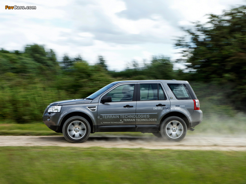 Land Rover Diesel ERAD Hybrid Prototype 2008 photos (800 x 600)