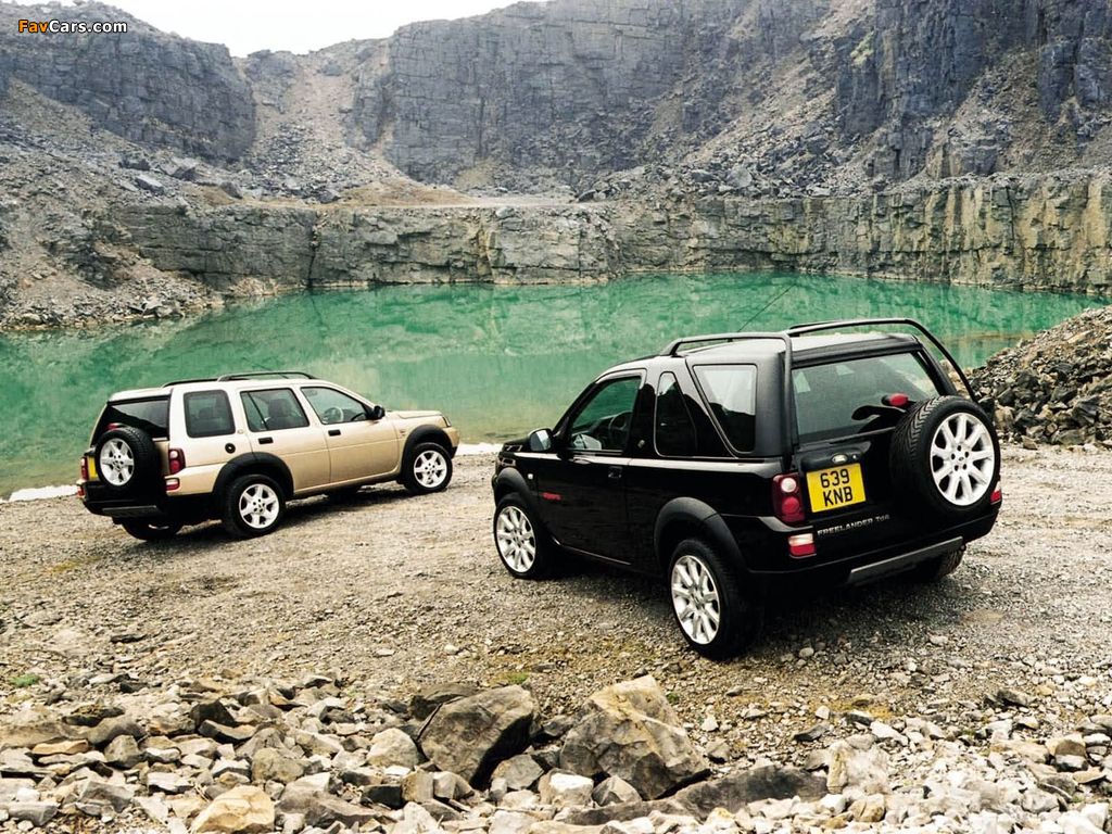 Land Rover Freelander 3-door 2003–06 wallpapers (1024 x 768)