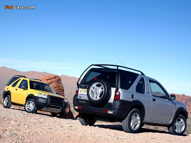 Pictures of Land Rover Freelander 3-door 1997–2002 (640 x 480)