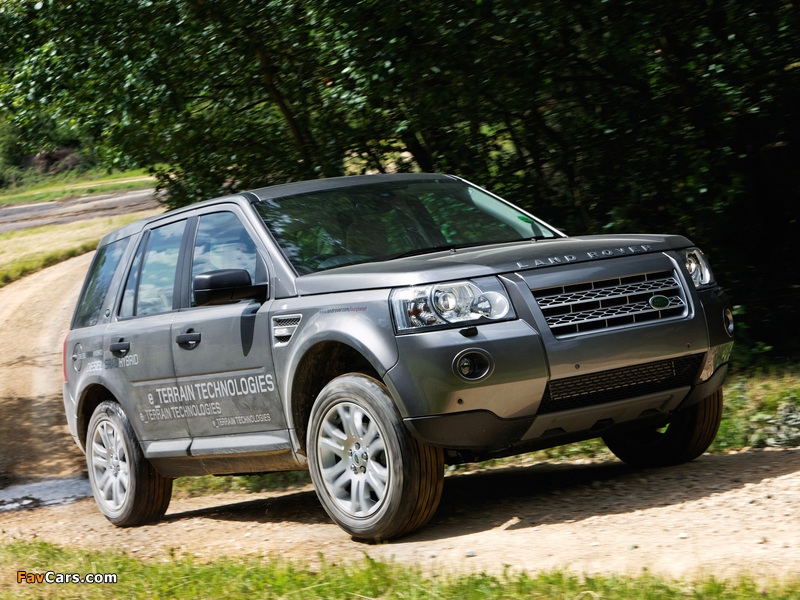 Pictures of Land Rover Diesel ERAD Hybrid Prototype 2008 (800 x 600)