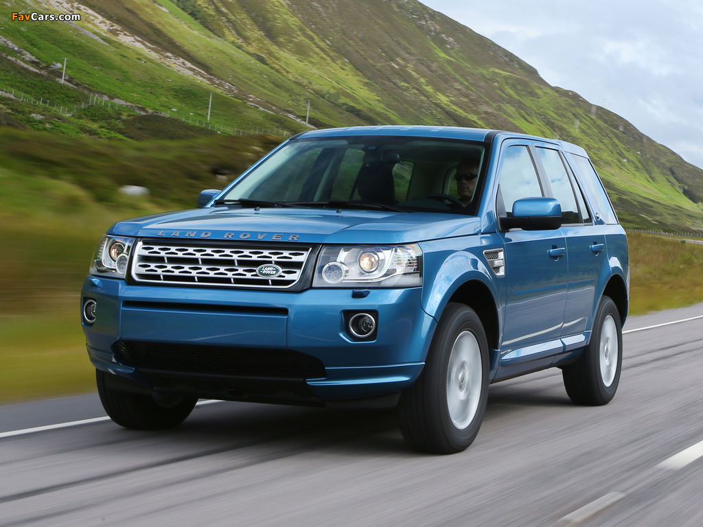 Pictures of Land Rover Freelander 2 SD4 2012 (1024 x 768)