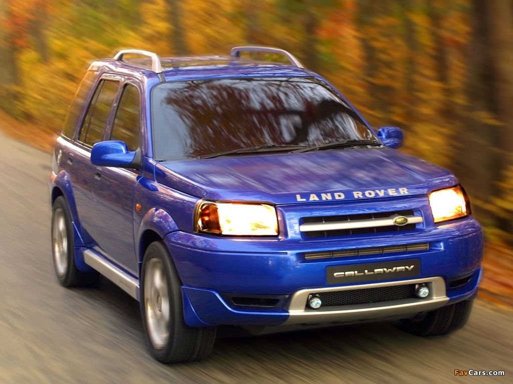 Callaway Land Rover Freelander Supercharged 2001 wallpapers (1024 x 768)
